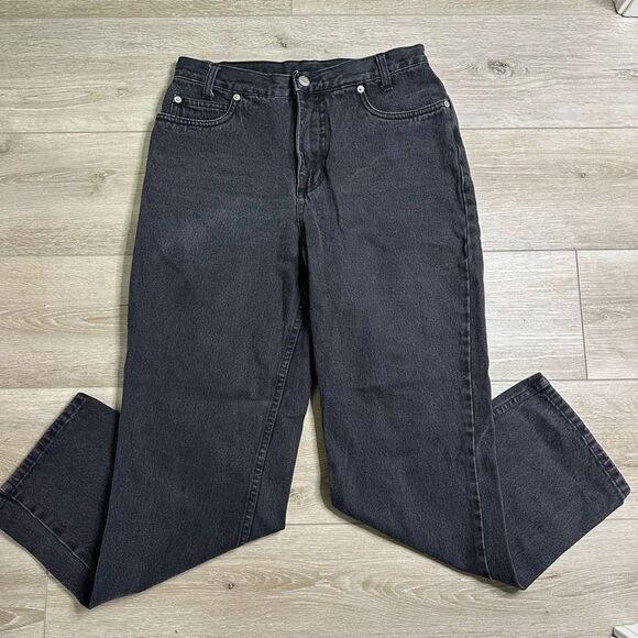 Pendleton Women’s Black Straight Leg Cotton Denim Jeans‎ Size 8P - Picture 1 of 5